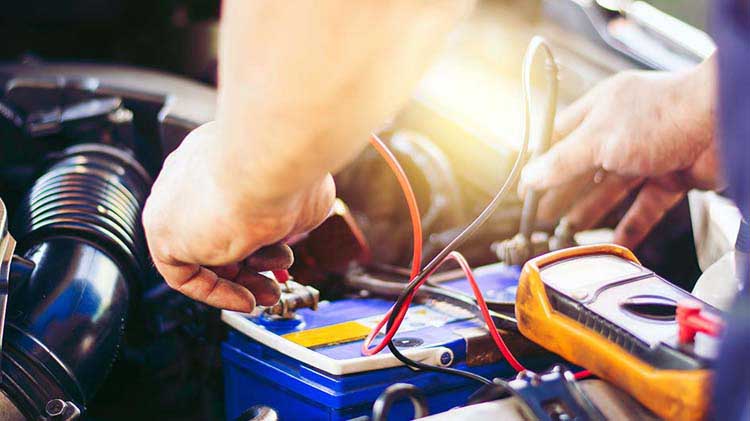 Battery Replacement and Testing at sa auto repair and care