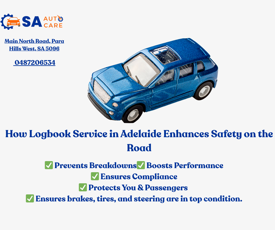 How Logbook Service in Adelaide Enhances Safety on the Road