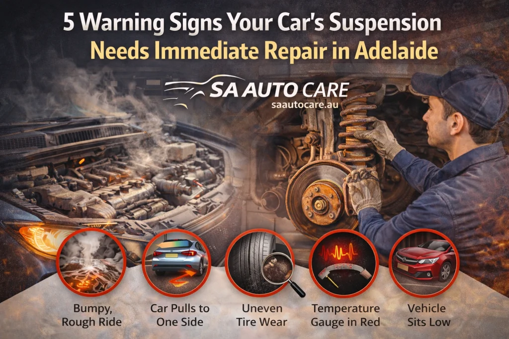 5 Warning Signs Your Car’s Suspension Needs Immediate Repair in Adelaide