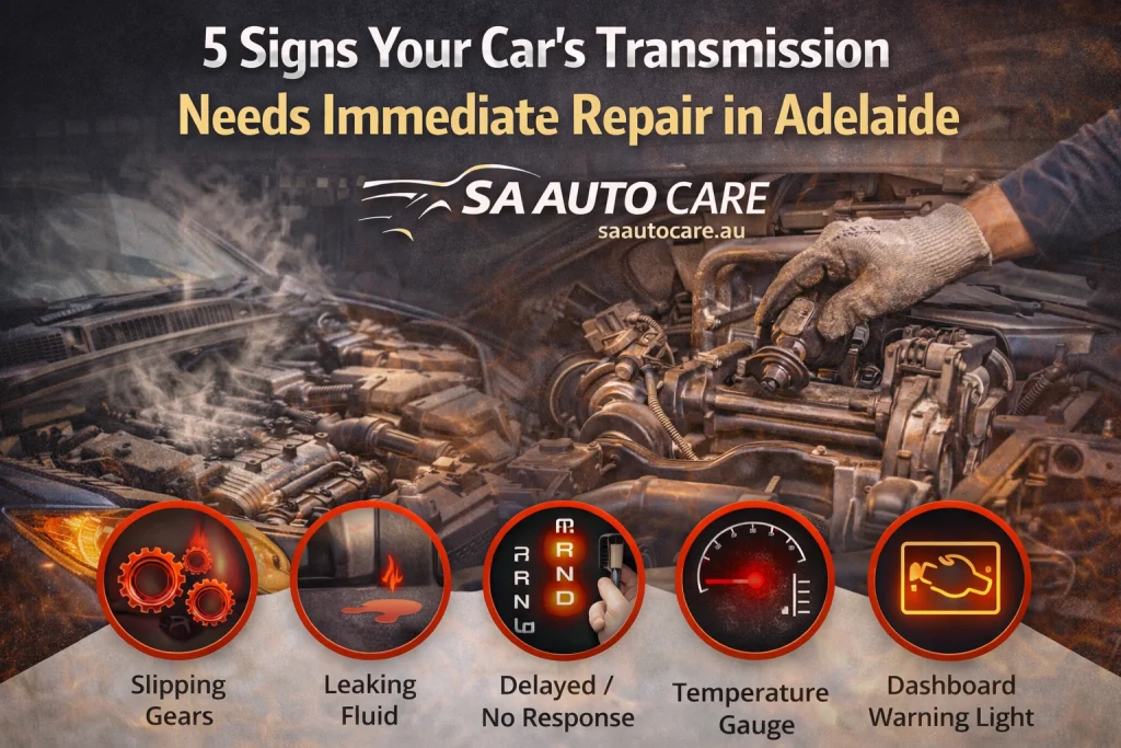 5 Signs Your Car’s Transmission Needs Immediate Repair in Adelaide