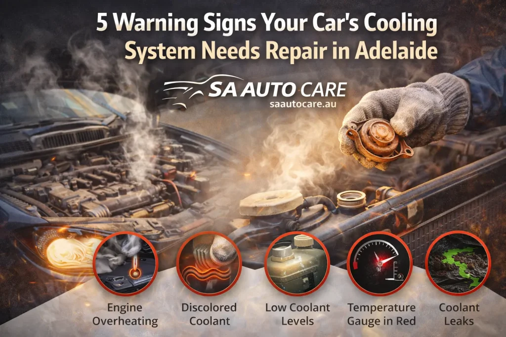  5 Warning Signs Your Car’s Cooling System Needs Immediate Repair in Adelaide
