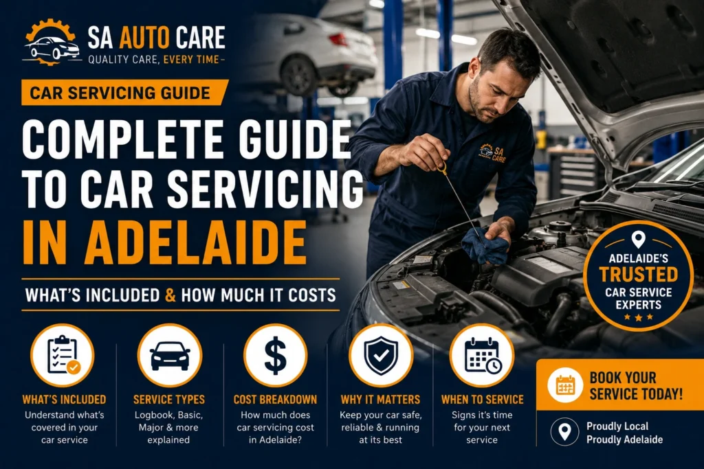 Complete Guide to Car Servicing in Adelaide — What’s Included & How Much It Costs